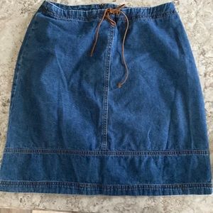 St. John’s Bay cotton (jean) skirt